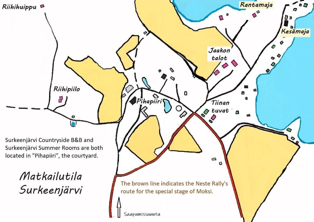 Шале Surkeenjärven Jaakon talot Moksinkylä-45